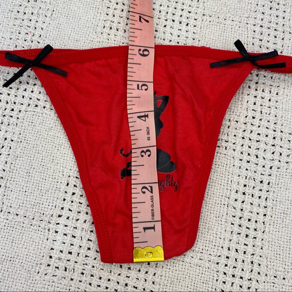 Red Playboy thong - Picture 9 of 9